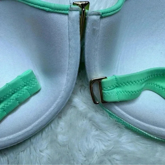 Victoria’s  Secret Strapless Bra Gems Green Size 34D - Picture 11 of 16